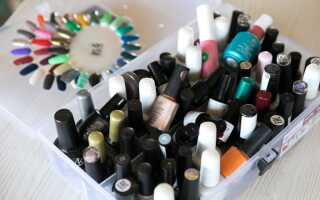 Как правильно и как долго хранить средства для маникюра