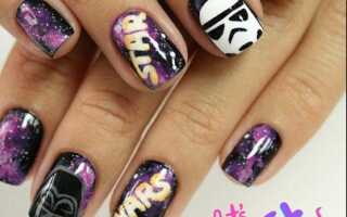 Маникюр в стиле «Звездных войн»