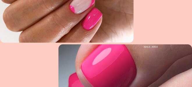 Летний маникюр и педикюр 2019