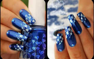 Простые рисунки на ногтях: фото, схемы