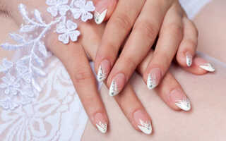 Идеи свадебного маникюра 2020 — 39 актуальных вариантов