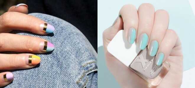 Градиент и омбре — идеи маникюра