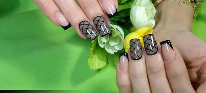 Дизайн ногтей «колготки» или «вуаль»: как сделать, фото