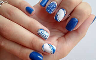 Двухцветный маникюр: 50 фото сочетание цветов в дизайне ногтей