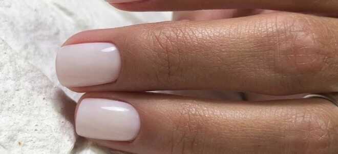 Маникюр на короткие ногти квадратной формы
