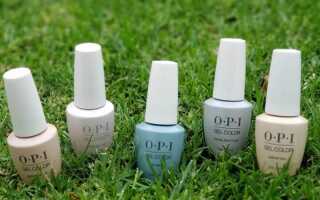 Маникюр лаками OPI — применение и палитра