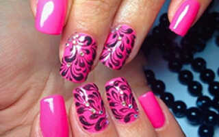 Розовый маникюр: 50 фото красивого дизайна ногтей в розовых тонах