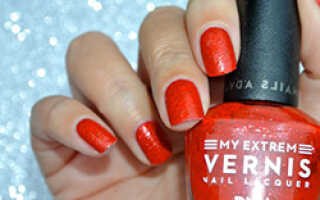 Красный маникюр — когда и как носить красный маникюр