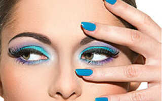 Маникюр с тенями для глаз: маникюр волшебная дымка с тенями