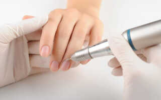 Аппаратный маникюр одной фрезой — нюансы выполнения