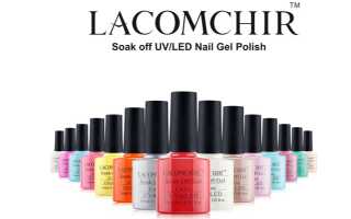 Гель-лак Lacomchir: палитра цветов, выкраска на типсы, отзывы мастеров