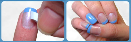 Новогодние рисунки на ногтях