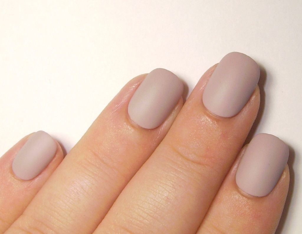 Матовый дизайн пудрами