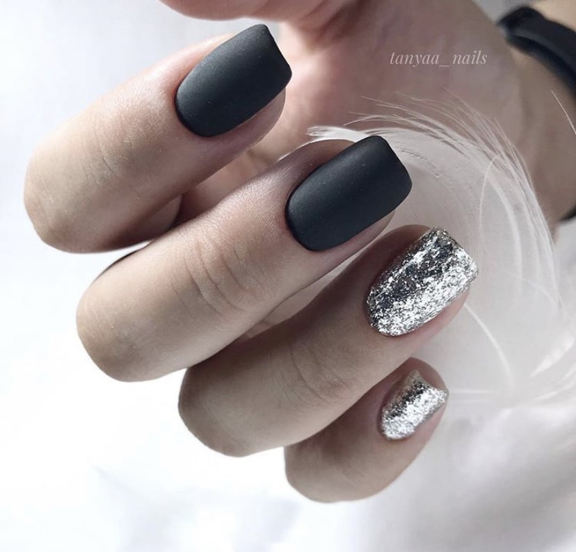 Короткие квадратные, закругленные и круглые ногти.