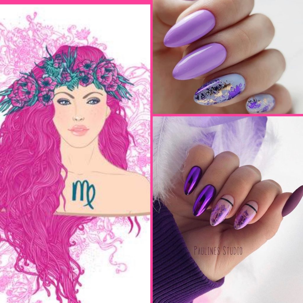 Маникюр для знака зодиака Дева