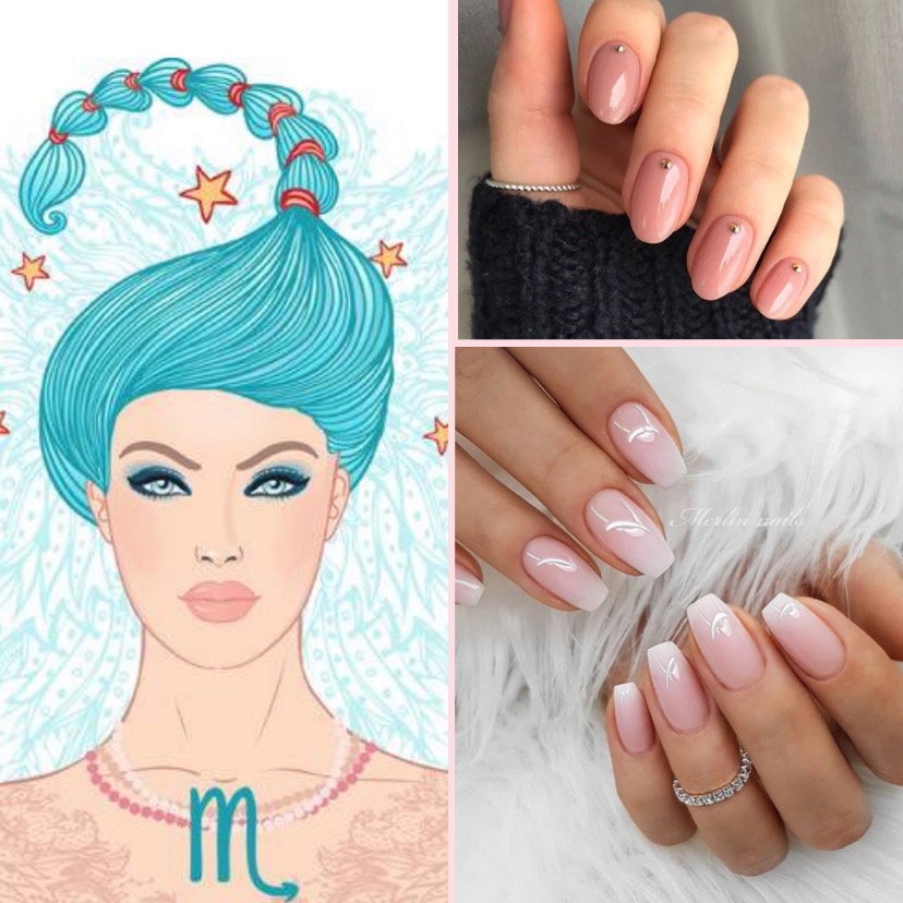 Маникюр для знака зодиака Скорпион