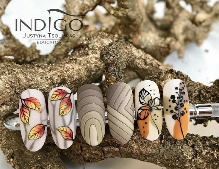 Маникюр с рисунком