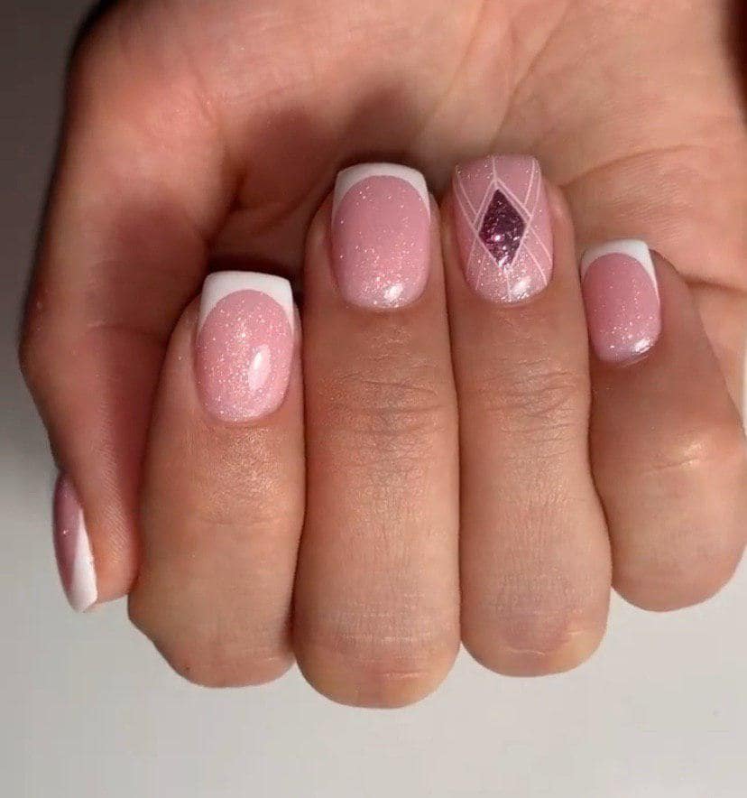 Модный геометрический принт