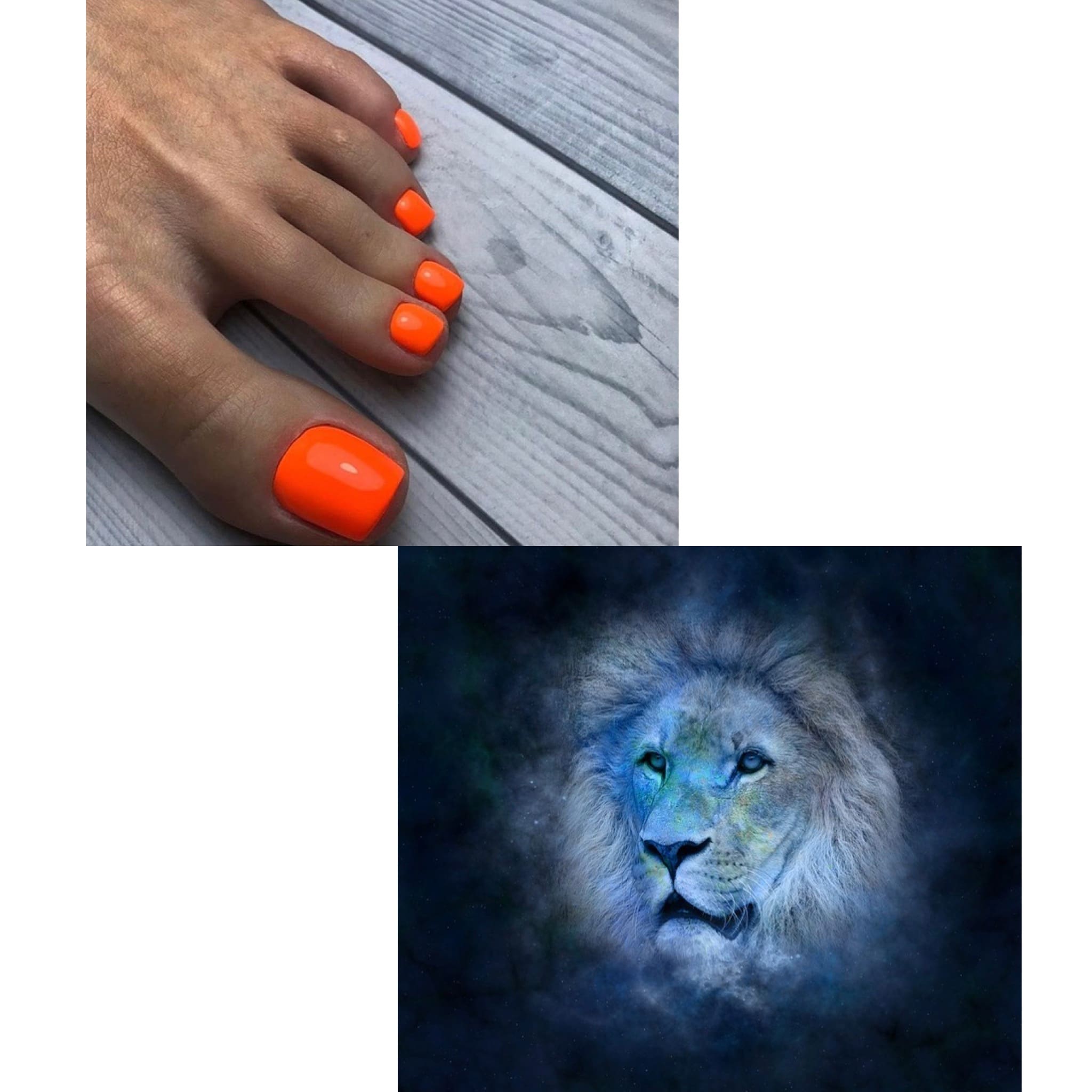 педикюр по гороскопу для льва