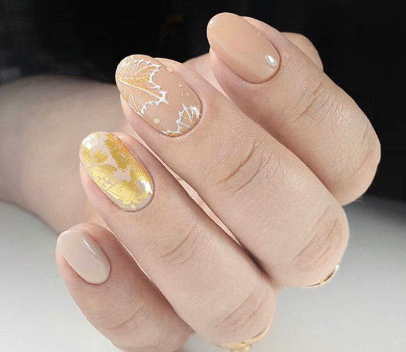 Слайдеры на ногтях осень 2019