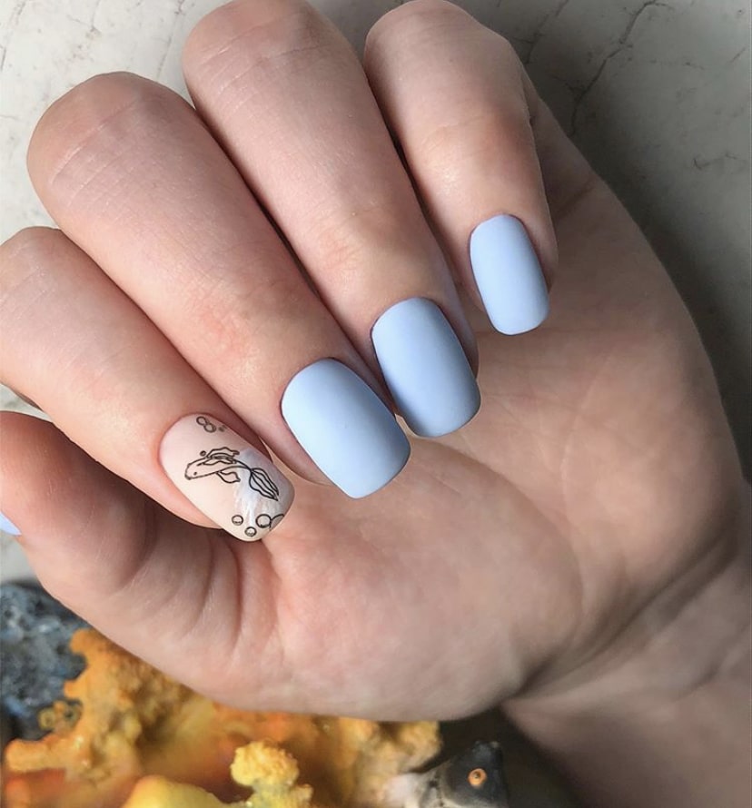 Стемпинг на ногтях