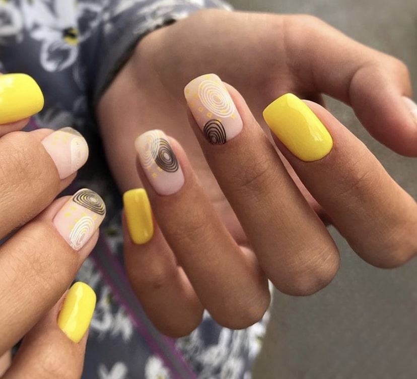 Стемпинг на ногтях