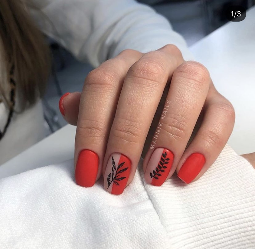 Стемпинг на ногтях