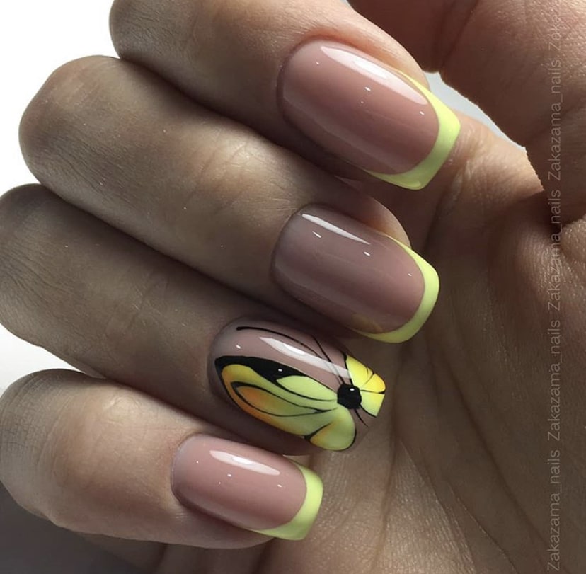 Цветной френч