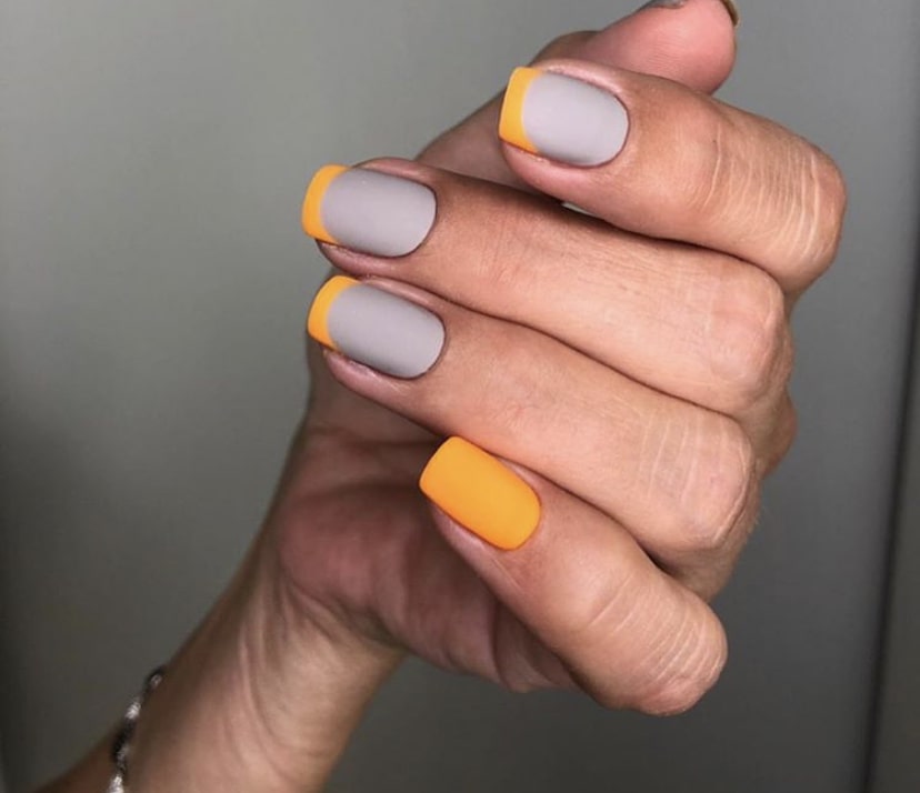 Цветной френч