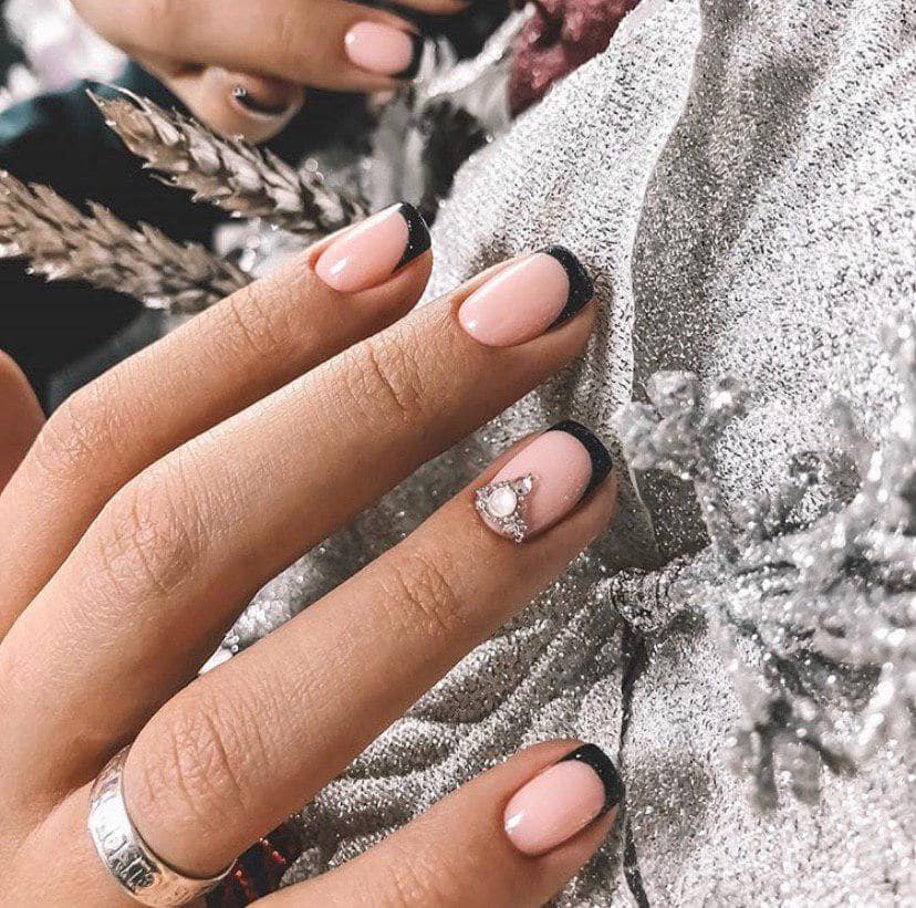 Яркий френч с рисунком