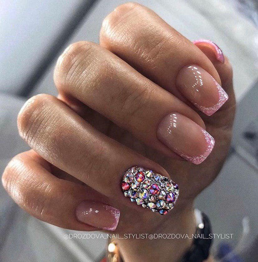 Яркий френч с рисунком