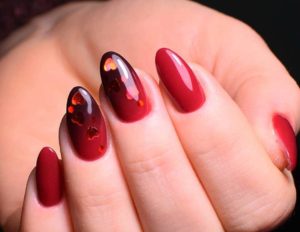 Сердечки с аквариумным эффектом