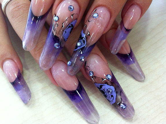 Аквариумный дизайн синий