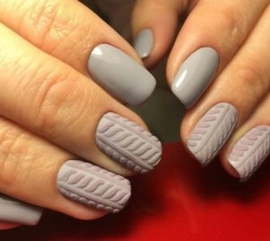 Бежевый дизайн вязание