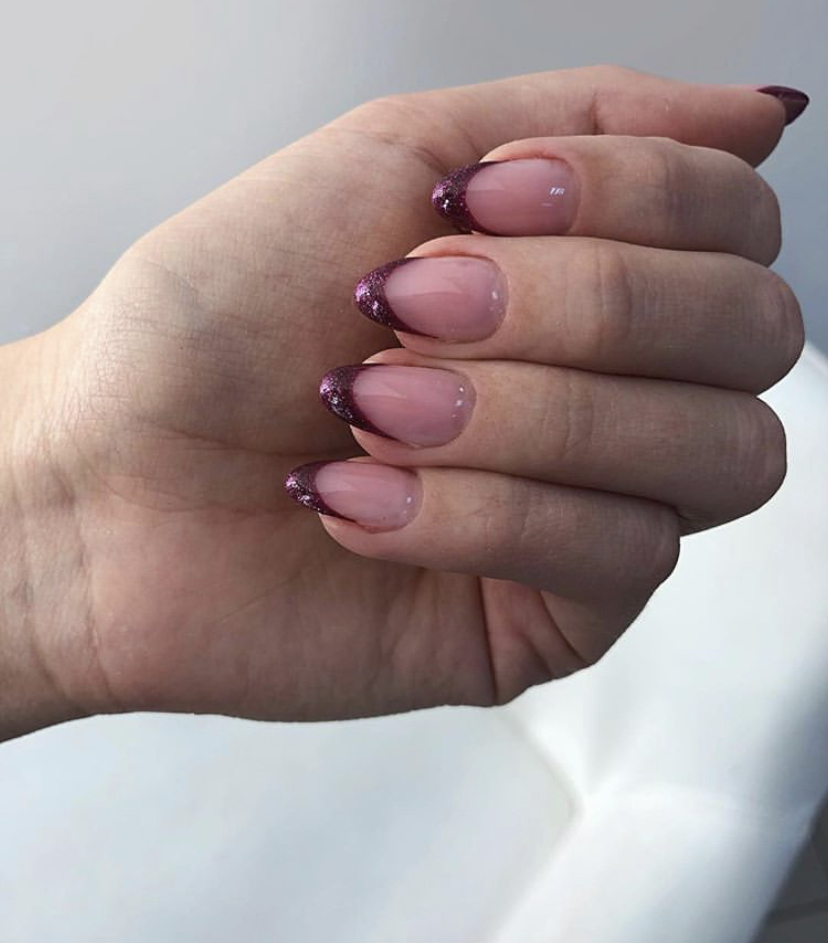 бордовый френч