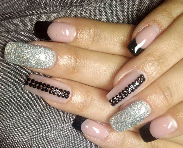 Как сделать черный френч в домашних условиях