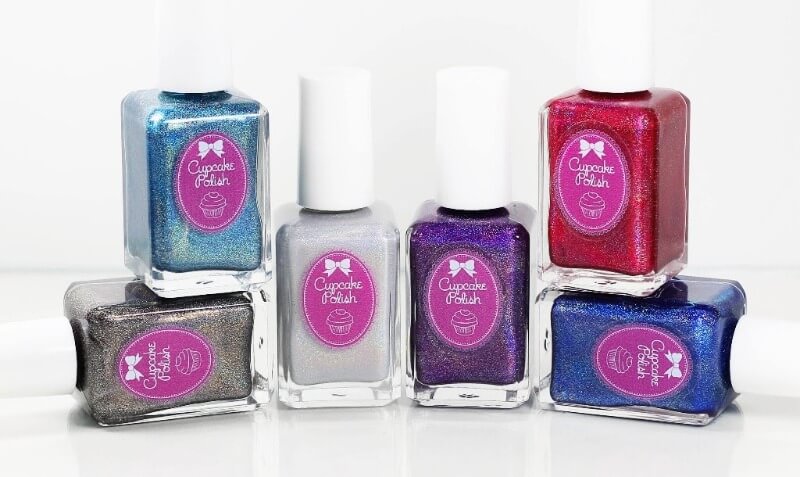 Глиттерные лаки Cupcake Polish