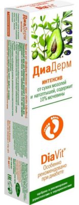 Аванта крем для ног DiaDerm с мочевиной 10% 
