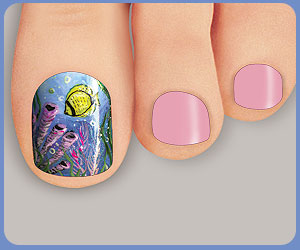 Дизайн педикюра