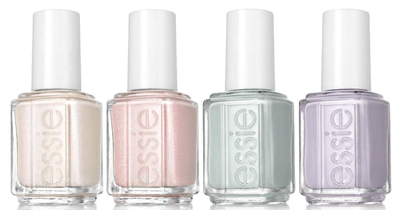 Обычные лаки пастельных тонов от Essie