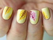 Фото маникюра желтое