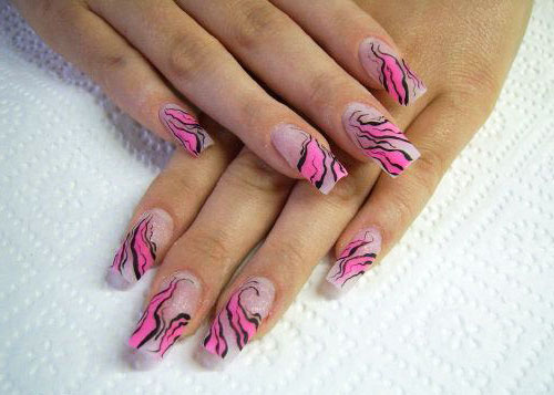 дизайн нарощенные ногти