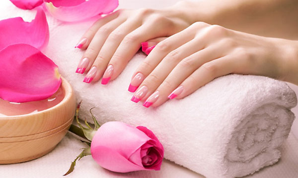 Френч на ногтях фото