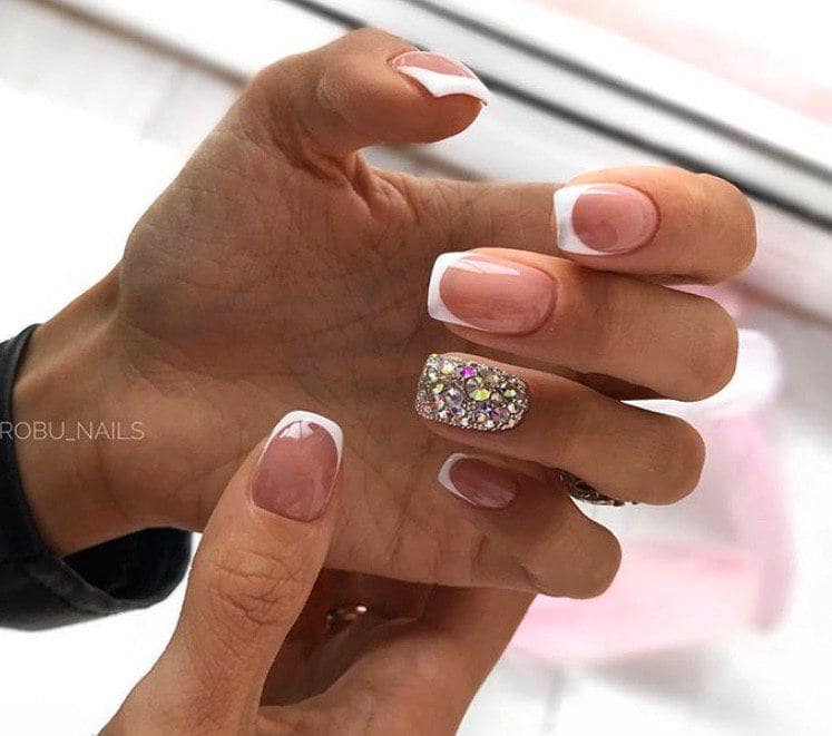 френч со стразами