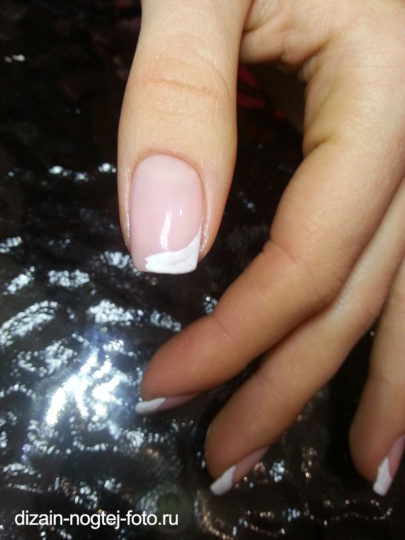 улыбка для френча со стразами