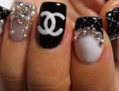 Френч со стразами фото