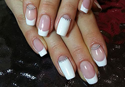 френч со стразами