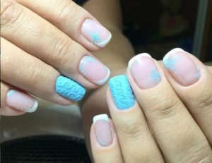 Французский с вязкой