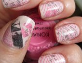 Газетный маникюр - 100