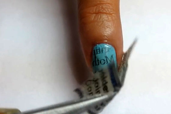 кусочек газеты